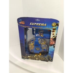 Suprema Super Sport Camera 35mm Film Roll Waterproof Case Scuba Diving  NIB